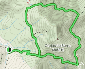track Área de la Fuenfria - Orejas de Burro