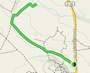 track Camí de Mas Romaní - El Pla del Penedès