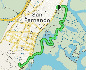 track Caño del Zaporito - Ermita Cerro Los Mártires vía Sendero Peatonal