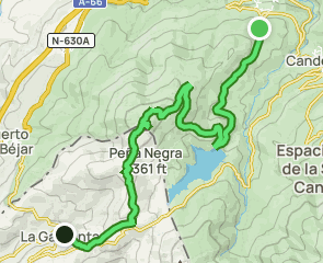 track Béjar - Embalse de Navamuño - Peña Negra - La Garganta
