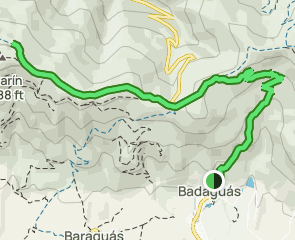 track Badaguas - Pico Alvarín