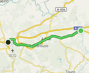 track Camino Francés: Salceda - San Paio