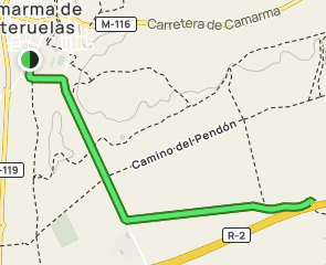 track Camarma de Esteruelas - Camino de Alcalá - Colada de Listón