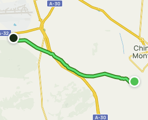 track Cañada Real de Andalucía a Valencia: Chinchilla - Los Llanos