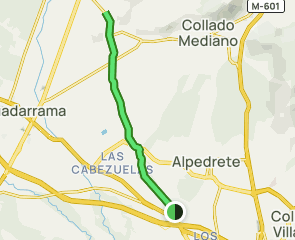 track Cañada de las Merinas - Cañada Real de las Merinas