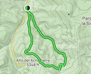 track Camping Los Cameros - Alto del Achicharre