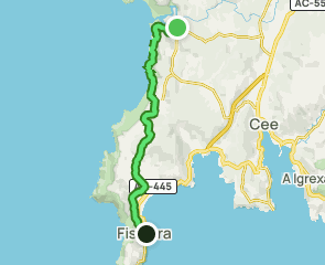 track Camino Francés: Lires - Fisterra