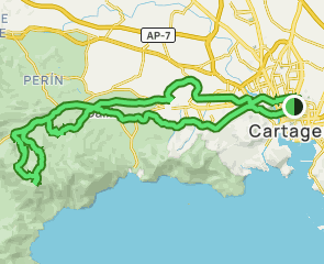 track Cartagena - Morra de los Garabitos