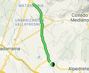 track Cañada Real de las Merinas: Alpedrete - Los Molinos