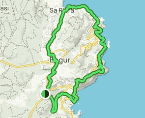 track Camping Begur - Port des Pi - Aiguafreda - Sa Tuna - Fornells