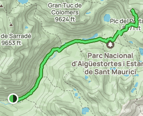 track Camino del Llong y del Portarró