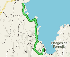 track Cala Tirant - Cala Saler d'en Patet