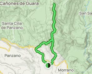 track Camping Guara Altaoja - Espigolar - Punta Forcallo