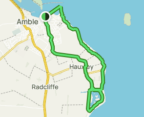 Amble to Hauxley Nature Reserve Circular, Northumberland, England - 28 ...