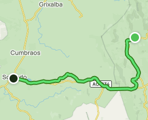 track Camino del Norte: A Roxica a Sobrado Dos Monxes