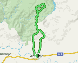 track Andújar - Santuario Virgen de la Cabeza vía Pista de las Carretas [PROPIEDAD PRIVADA]