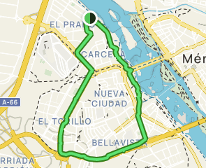 track Carcesa - El Torillo - Polígono Industrial Carrión - Bellavista