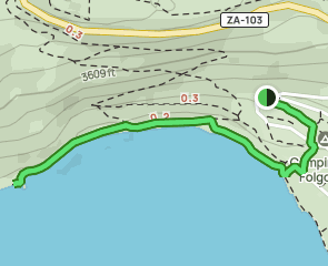 track Camping el Folgoso - Lago de Sanabria