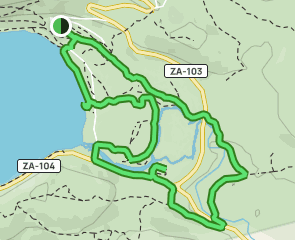 track Camping el Folgoso - Camping Peña Gullón