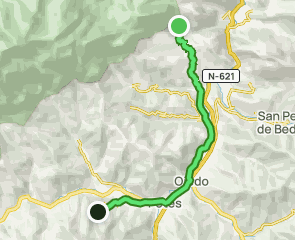 track Camino Lebaniego: Cabañes - Santo Toribio de Liébana