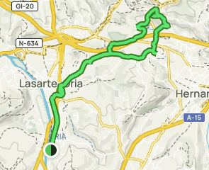 track Antxisu - Pico Oriamendi - Galarreta