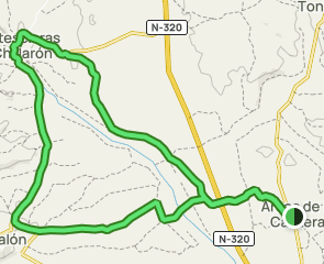 track Arcos de la Cantera - Navalón - Fuentesclaras de Chillarón