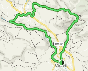 track Calles - Chelva - Peña Cortada