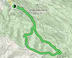 track Arantzazu - Naparbasoko Punta - Arrionako kortarria