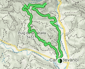 track Campdevànol - Puig de la Batalla
