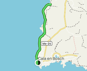 track Cap d'Artrutx - Cala En Bastó vía Camí de Cavalls