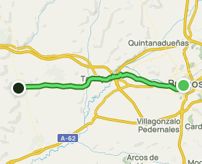 track Camino Francés: Burgos - Hornillos del Camino