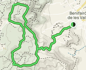 track Benifairó de los Valles - PR-CV 319 - Camí del Corretger