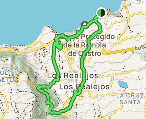 track Callao de Méndez - La Alzadilla - Los Realejos