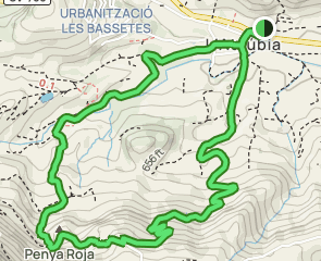 track Adsubia - Camí del Través - Tossal Gros - Camí d'Almisserà