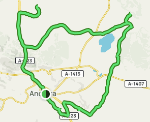 track BTT 3- Árboles singulares de Andorra