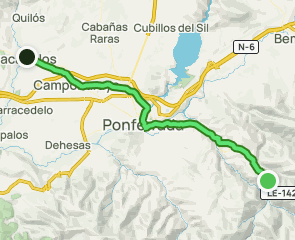track Camino Francés: El Acebo - Cacabelos