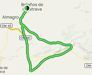 track Bolaños de Calatrava - Cañada de Añavete - Moral
