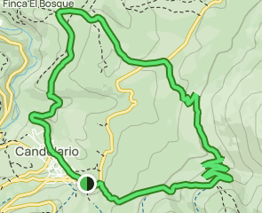 track Candelario - Las Bañaduras - Río del Barquillos