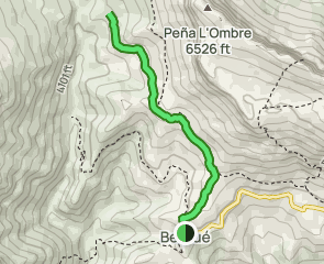track Bestué - La Valle