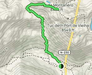 track Boca Sur del Túnel - Pòrt de Vielha