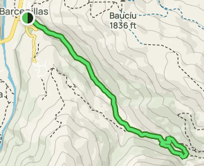 track Barcenillas - Cascadas de Lamiña