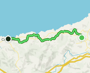 track Camino del Norte: Santillana del Mar - Comillas