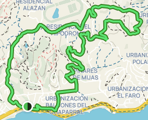track Bosque El Chaparral
