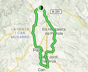 track Can Martí de l'Estela - els Hostalets de Pierola - Piera