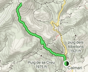 track Caimari - Puig de n'Alí