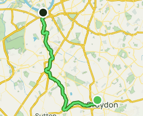 wandle cycle trail map