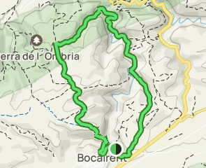 track Bocairent - Barranc dels Tarongers - Barranco de la Fos