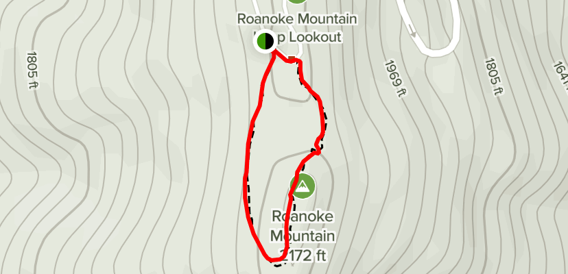 roanoke us map