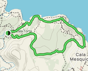 track Cala Torta - Cala Mesquida