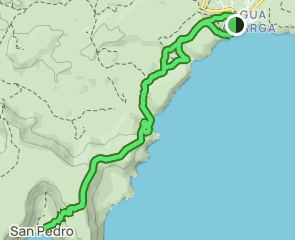 track Agua Amarga - San Pedro